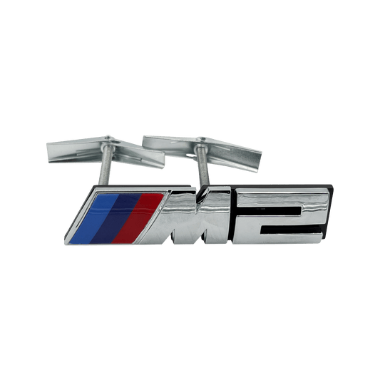 Chrome BMW M2 Front Emblem