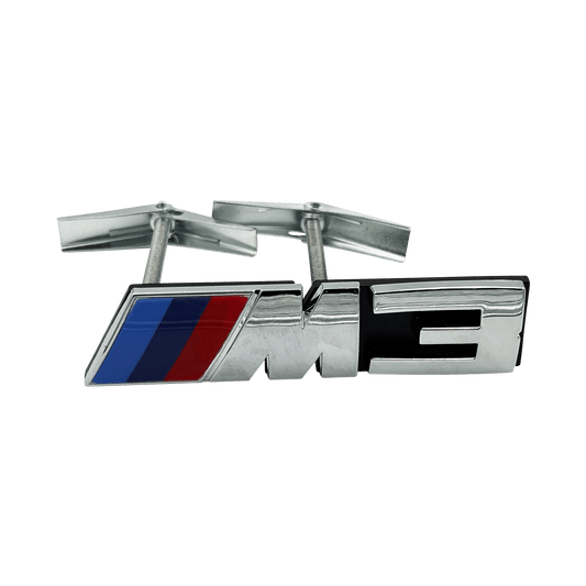 Chrome BMW M3 Front Emblem