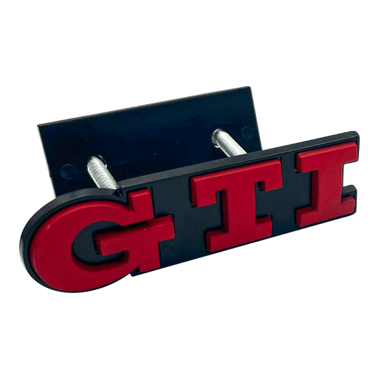 Rød VW GTI Front Emblem