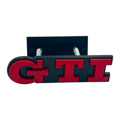 Rød VW GTI Front Emblem