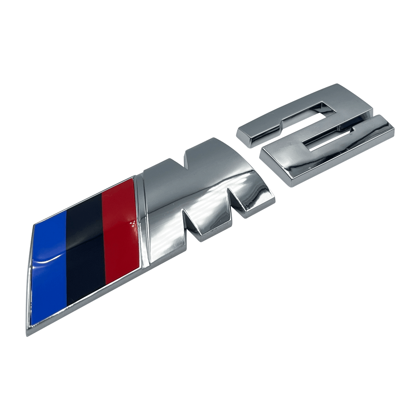 Chrome BMW M2 Bag Emblem
