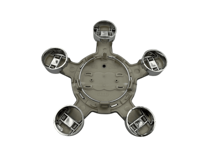 4 Stk. Chrome VW Centerkapsler 135mm