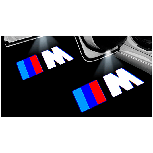 2 stk. BMW M-Sport Logo Indstigningslys