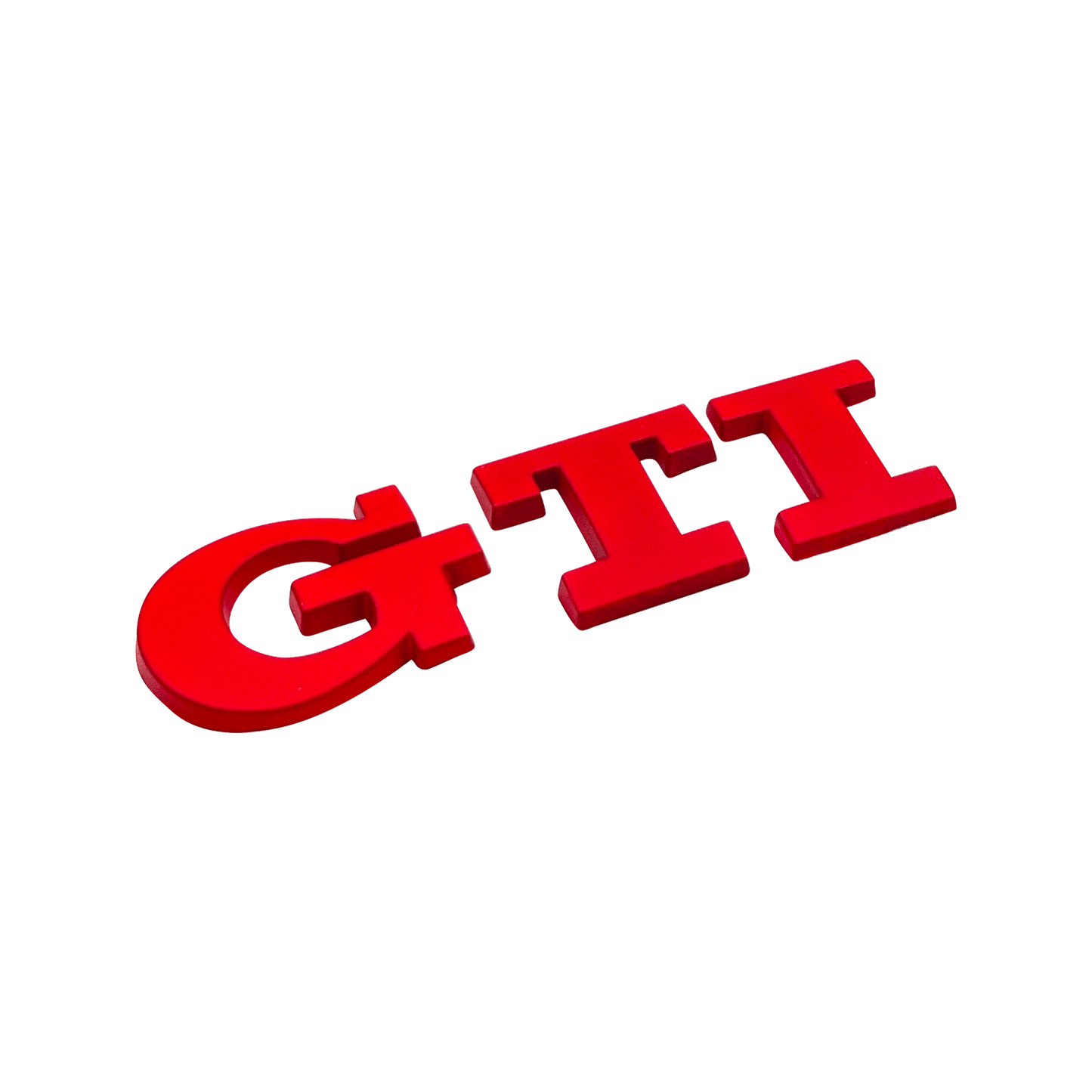 Rød VW GTI Bag Emblem