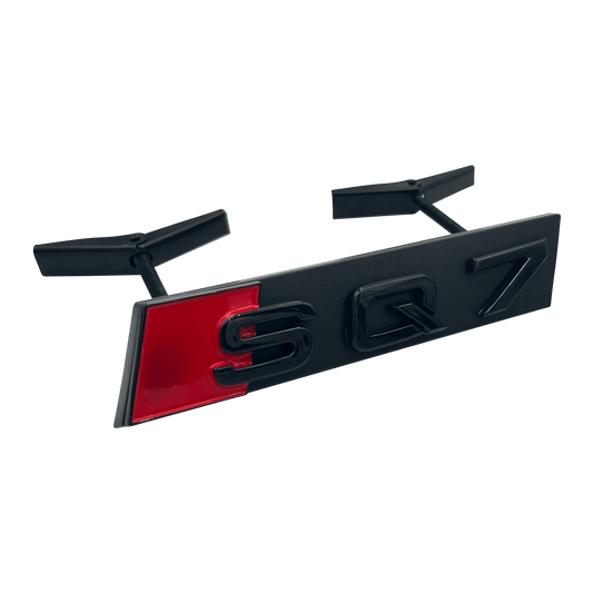 Sort Audi SQ7 Front Emblem Badge