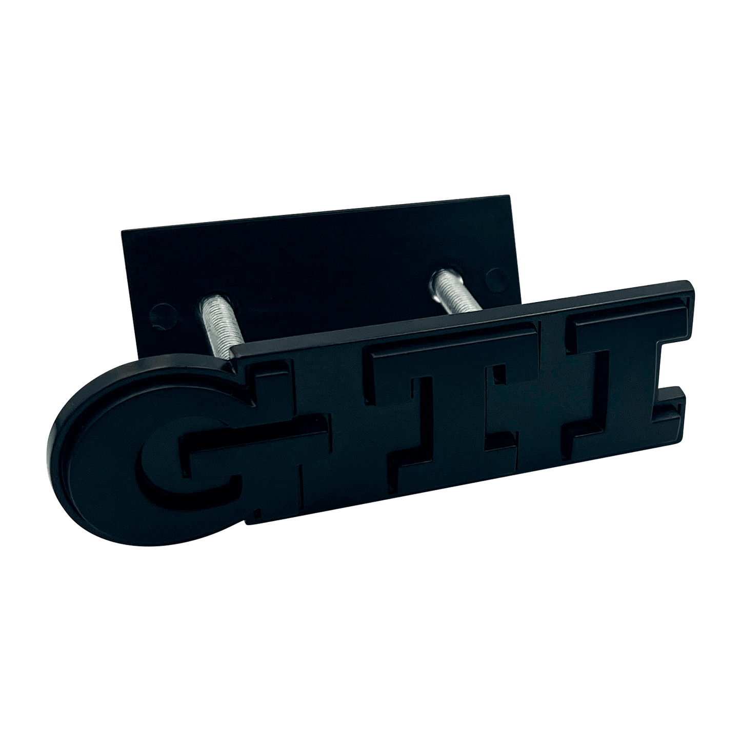 Svart VW GTI Emblem foran 