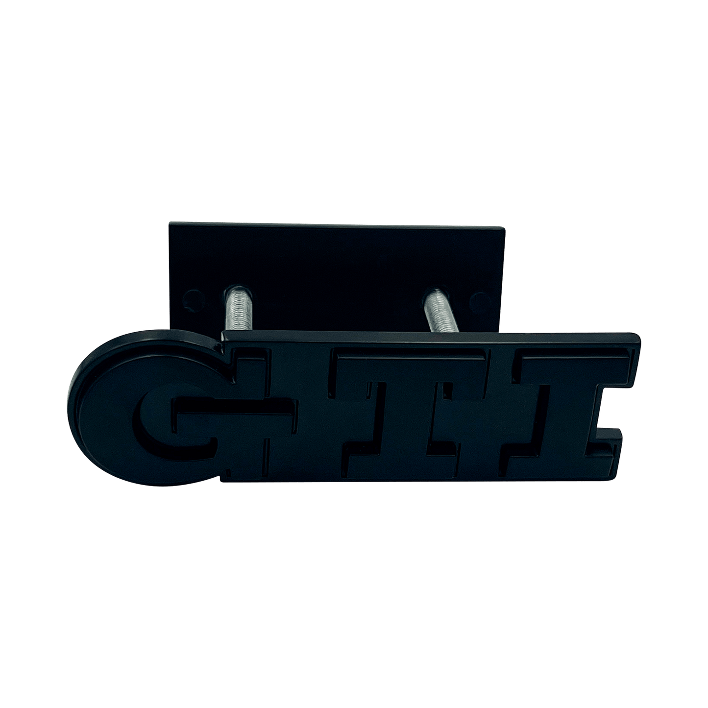 Svart VW GTI Emblem foran 