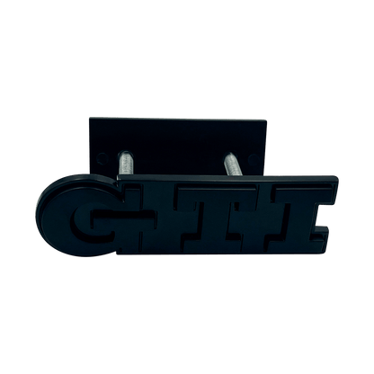 Svart VW GTI Emblem foran 