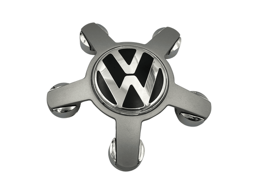 4 Stk. Chrome VW Centerkapsler 135mm