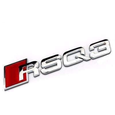 Chrome Audi RSQ3 Bag Emblem