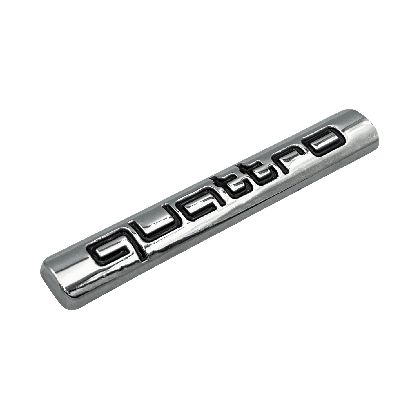 Chrome Audi quattro Bag Emblem